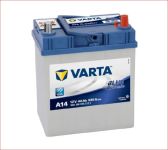 Аккумулятор Varta Blue Dynamic 40Ah (0) Asia 330A (A14) 540126033