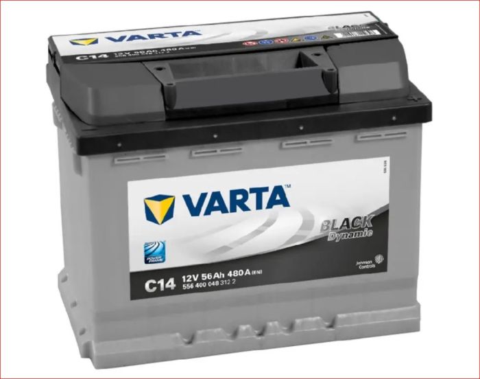Акумуляторна батарея Varta Black Dynamic 56Ah (0) 480A (C14) 556400048