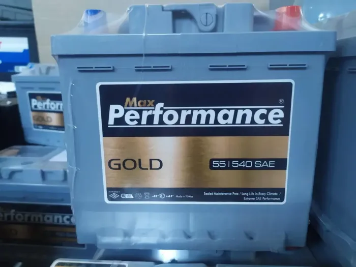 Акумулятор MAX PERFORMANCE GOLD 6СТ- 55Ah L 540A