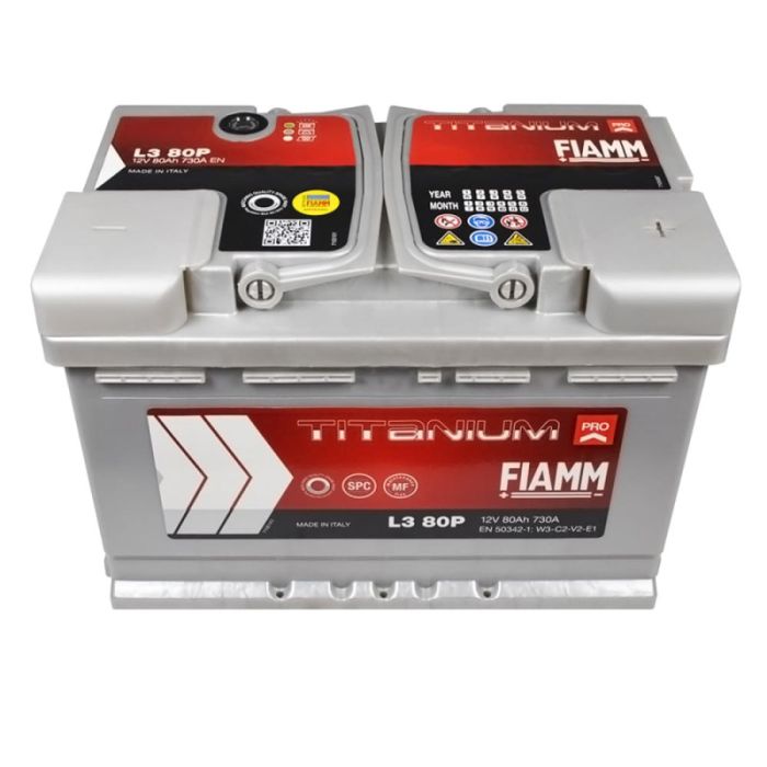 Автомобільний акумулятор FIAMM Titanium Pro 80Аh 730А R+ (L3)
