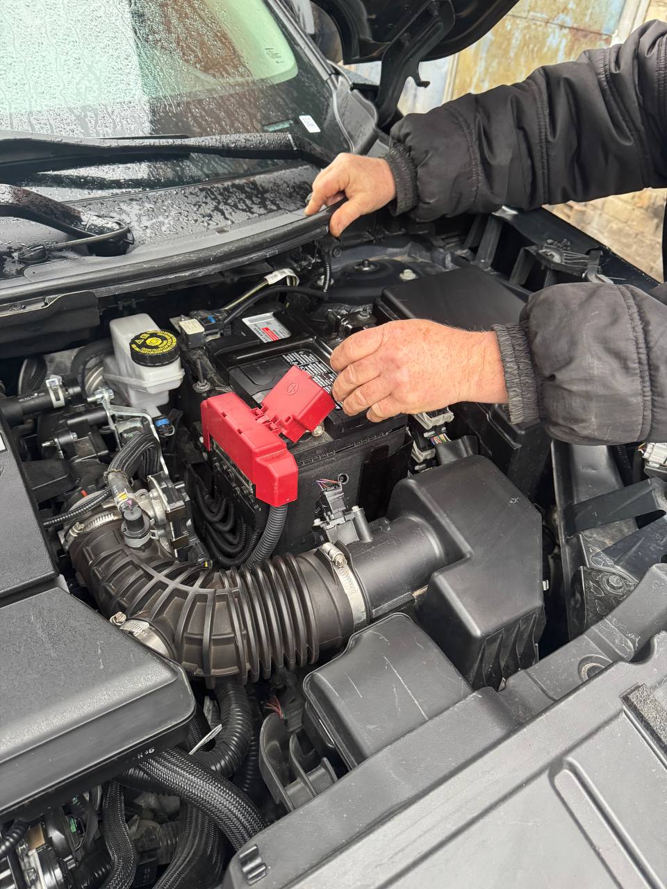 Этапы замены аккумулятора (АКБ)&nbsp;